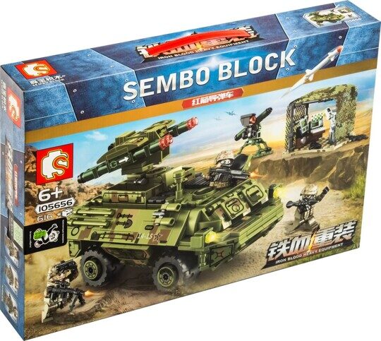 Конструктор Sembo 105656 Боевая машина пехоты