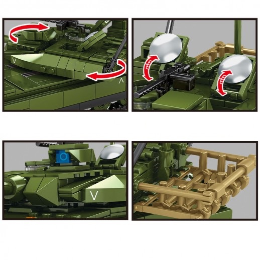 Конструктор SY 0103 Основной боевой танк TYPE 10