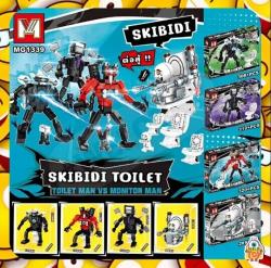 Конструктор MG1339 4 в 1 - Скибиди туалет Skibidi