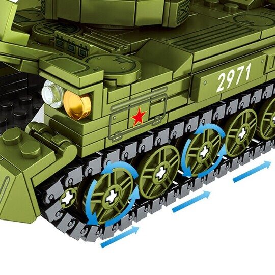 Конструктор SY 1673 Зенитная установка SA-6
