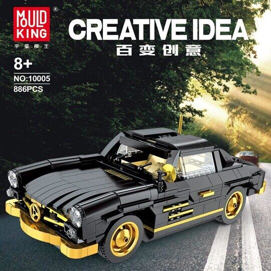 Конструктор Mould King 10005 - Mercedes-Benz 300 SL Gullwing