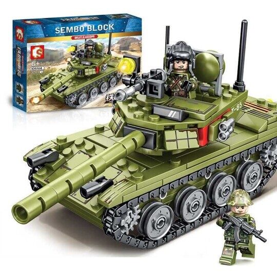 Конструктор Sembo 105514 - Основной боевой танк Type 85