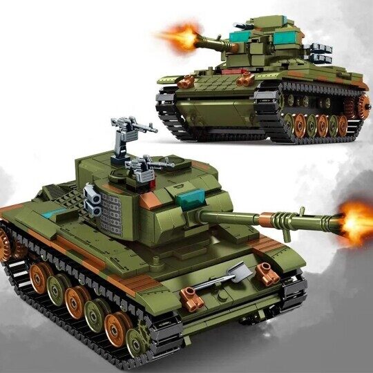 Конструктор Sembo 207007 - Основной боевой танк M60A2