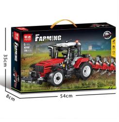 Конструктор Mingdi K3167 Трактор с плугом