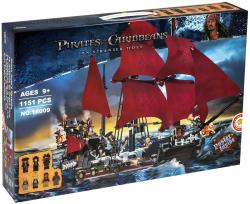 Конструктор Lepin 16009 Корабль Месть Королевы Анны