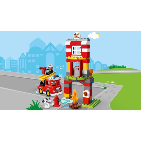 Конструктор Lego 10903 Duplo Пожарное депо
