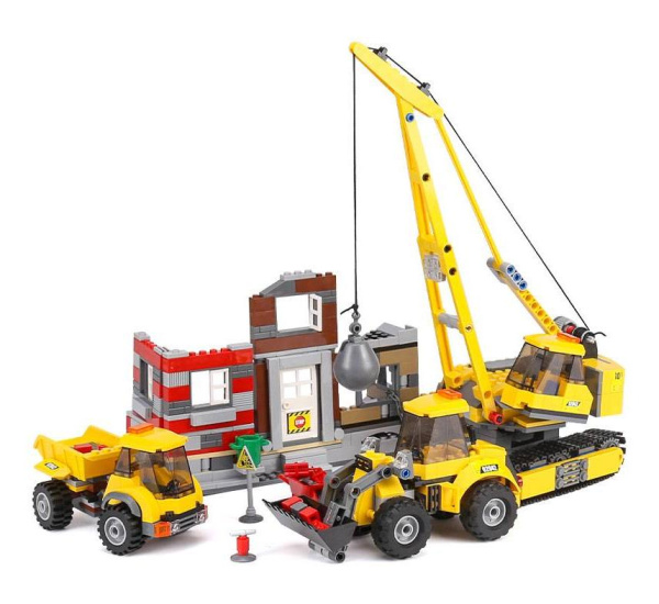Конструктор Lepin 02042 Снос здания
