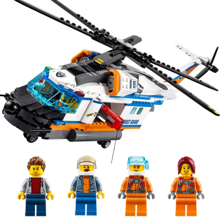 Конструктор Lepin 02068 Сверхмощный спасательный вертолет