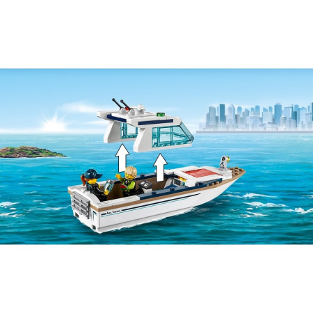 Конструктор Lego 60221 City Police Яхта для дайвинга