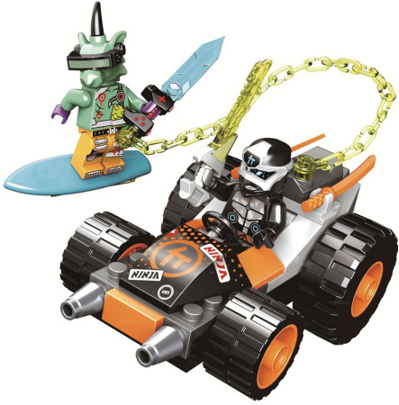 Конструктор LARI 11482 Ninjago "Скоростной автомобиль Коула"