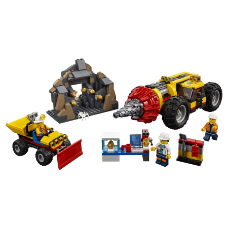 Конструктор Lepin 02101 Тяжёлый бур для горных работ