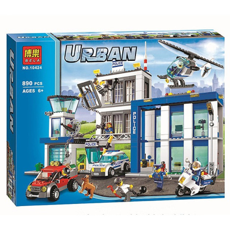 Конструктор Bela 10424 Полицейский участок