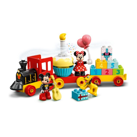 Конструктор Lego 10941 Duplo Праздничный поезд Микки и Минни