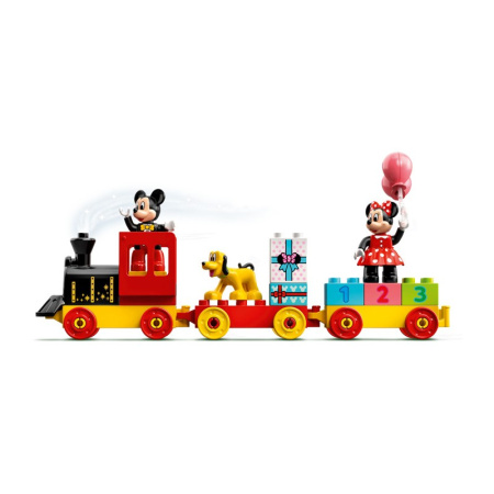 Конструктор Lego 10941 Duplo Праздничный поезд Микки и Минни