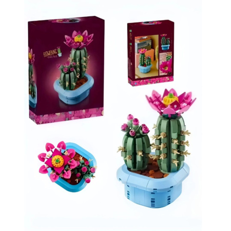 Конструктор Цветущий кактус 50165, 482 деталей
