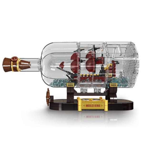 Конструктор Mould King 10085 - Корабль в бутылке Месть королевы Анны